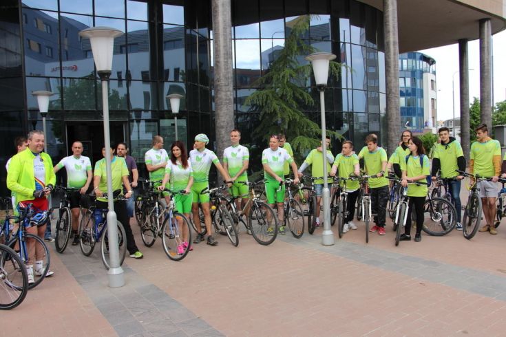 Do práce na bicykli najazdili zamestnanci Zelenej župy viac ako 3 700 kilometrov v rámci 408 jázd