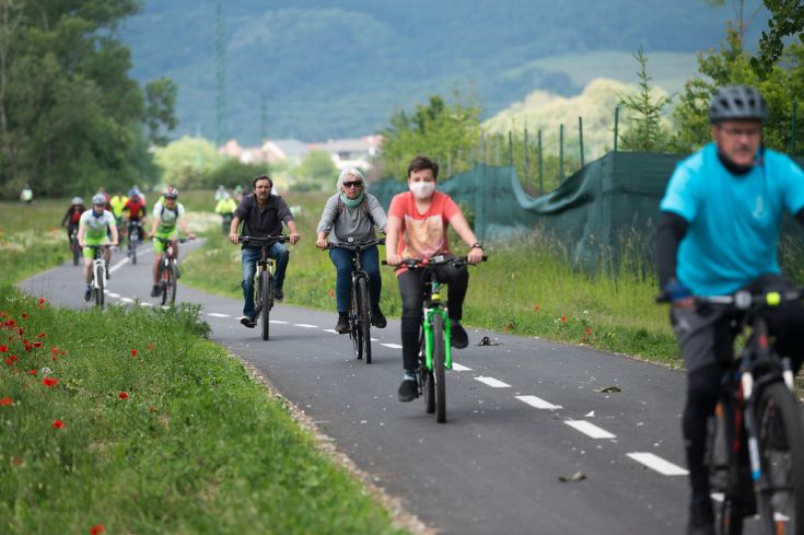 Novú cyklotrasu si už počas prvého dňa vyskúšalo takmer 1 900 cyklistov